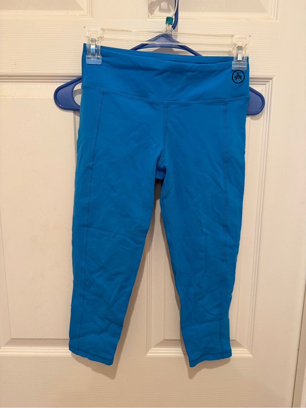 AETHER Blue Capri Leggings Size 1 Activewear